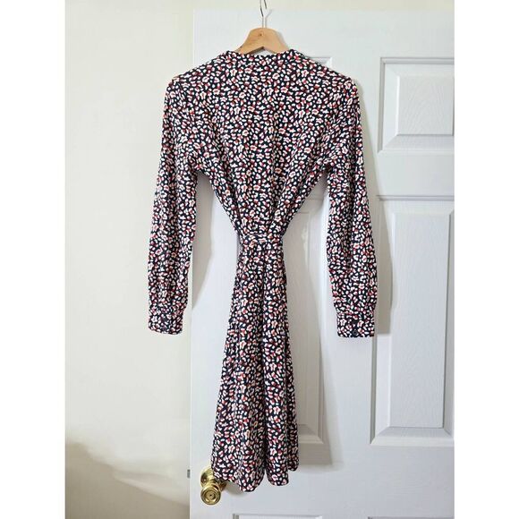 Boden Julia Animal Print Jersey Shirt Dress 4P - Picture 9 of 10